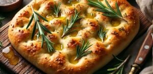 stock family orchard Rustic Olive Oil & Rosemary Focaccia Bread recipe